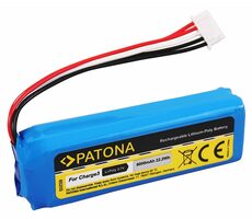 PATONA baterie pro reproduktor JBL Charge 3 6000mAh / 3.7V / Li-Pol / GSP1029102A