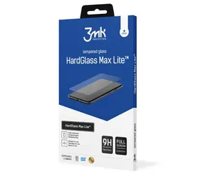 3mk HardGlass Max Lite Tvrzené sklo pro Motorola Edge 30 Fusion černá