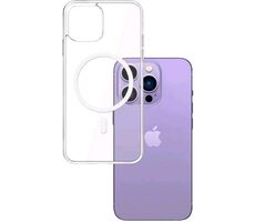 3mk MagCase ochranný kryt pro Apple iPhone 14 Pro Max čirá