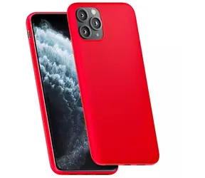 3mk Matt Case ochranný kryt pro Apple iPhone 14 Pro Max strawberry/červená