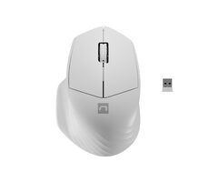 Natec Siskin 2  bílá / bezdrátová optická myš / 1600 DPI / 2.4Ghz / BT / 3 tlačítka