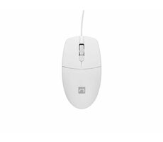 Natec Ruff 2 bílá / drátová / 1000 dpi / USB / 3 tlačitka