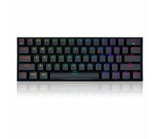 Redragon K530 RGB Draconic Pro černá / Bezdrátová klávesnice / Mechanická / Brown Switch / RGB / USB / BT / US