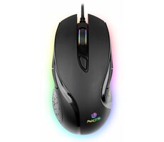 NGS GMX-125 černá / Herní myš / Optický senzor / USB / Drátová / 8 tlačítek/ 7200dpi/ LED podsvícení / USB