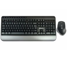 NGS SPELL KIT černá / klávesnice + myš / CZ+SK layout / USB-C