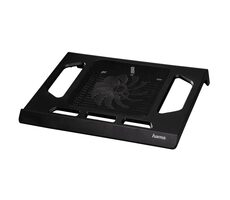 HAMA chladicí stojan pro notebook / do 17,3" / USB/ LED podsvícení / černý