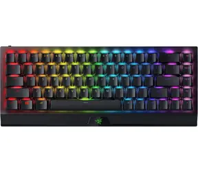 Razer BlackWidow V3 Mini HyperSpeed Yellow Switch US černá / herní klávesnice / mechanická / BT / spínače Razer Yellow