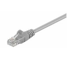 Goobay 68357 CAT 5e patch kabel U/UTP 2 m šedá
