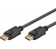 Goobay kabel DisplayPort 1.2 M na DisplayPort 1.2 M 3m černá