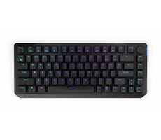 Endorfy Thock 75% Wireless Red černá / Bezdrátová Herní klávesnice / mechanická / Kailh Red / US layout / 1.8m
