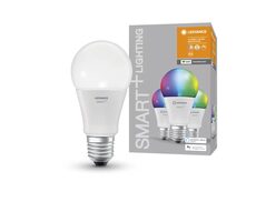 Ledvance SMART+ WiFi Classic Chytrá žárovka Multicolour 9W, E27 - 3 ks / 2700-6500K
