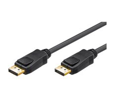 Goobay 65923 kabel DisplayPort 1.2 M na DisplayPort 1.2 M 2m černá / pozlacené konektory