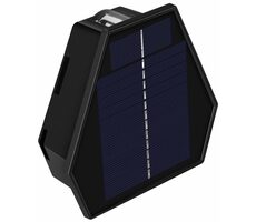 IMMAX WALL-2 venkovní solární nástěnné LED osvětlení se světelným čidlem / 2W