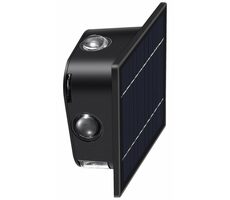 IMMAX WALL venkovní solární nástěnné LED osvětlení se světelným čidlem / 2W