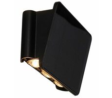 IMMAX WALL-5 venkovní solární nástěnné LED osvětlení se světelným čidlem / 2W
