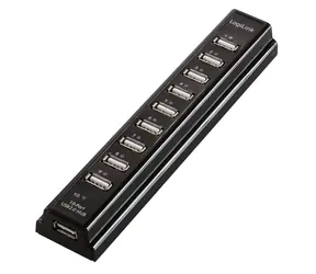 LogiLink UA0096 / USB hub / 10x USB-A 2.0 / 480Mb/s  
