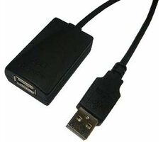 LogiLink UA0001A USB-A 2.0 (M) - USB-A (F) kabel se zesilovačem 5m