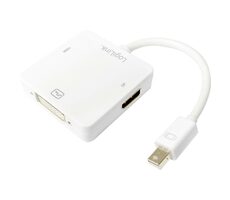 LogiLink CV0045A Mini DisplayPort (M) - HDMI & DVI-I & DP (F) adaptér 