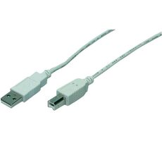 LogiLink CU0009 USB-A 2.0 (M) - USB-B (M) kabel 5m