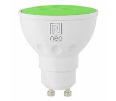 IMMAX NEO SMART žárovka LED GU10 6W RGB+CCT barevná a bílá / stmívatelná / Wi-Fi / TUYA