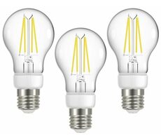 IMMAX NEO LITE SMART sada 3x filamentová žárovka LED E27 7W teplá / studená bílá / stm / Wi-Fi / TUYA