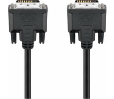 Goobay 93573 kabel DVI-D FullHD Dual Link 1.8 m