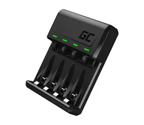 Green Cell GC VitalCharger Household battery / nabiječka baterií / až 4 baterie AAA nebo AA / USB