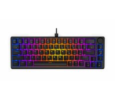 KRUX Atax 65% Pro Outemu Red černá / Mechanická klávesnice / Outemu Red / RGB / US layout