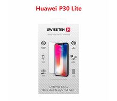 SWISSTEN Ochranné temperované sklo 2.5D pro HUAWEI P30 LITE 
