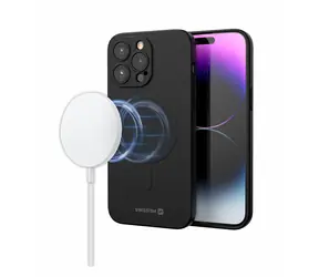 SWISSTEN SOFT JOY MagStick Pouzdro pro Apple iPhone 14 PRO MAX černá