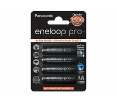 Panasonic Eneloop Pro Nabíjecí baterie  AA 2500 mAh / Ni-MH / 4ks / blistr