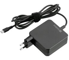 Sandberg USB-C AC Charger PD65W / 65W / 3A / EU / 2 m