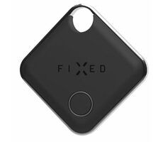 FIXED Smart tracker Tag s podporou Apple Find My černá / Smart tracker pro iOS / BT 5.0 / 1x CR2032 / IP66