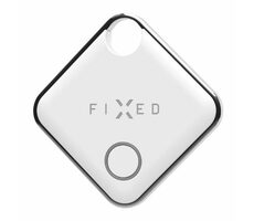 FIXED Smart tracker Tag s podporou Apple Find My bílá / Smart tracker pro iOS / BT 5.0 / 1x CR2032 / IP66