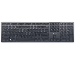DELL KB900 DE černo-šedá / Bezdrátová klávesnice / DE / QWERTZ / USB / Bluetooth