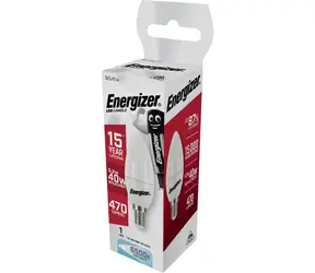 Energizer S9418 LED Svíčka žárovka 5.9W / Patice E14 / 2700K / 470 lm