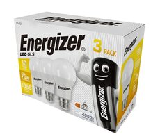 Energizer S18547 LED Globe žárovka 11W / Patice E27 / 4000K / 1055lm / 3ks