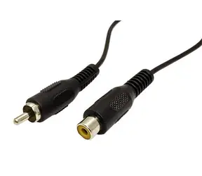 OEM Kabel prodlužovací cinch(M) - cinch(F) 10 m