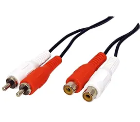 OEM Kabel prodlužovací 2x cinch(M) - 2x cinch(F) 10 m