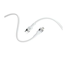 Forever Flexible kabel USB-C (M) - Lightning (M) 2 m bílá / 20W