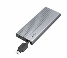 Lexar M.2 Box na SSD s vestavěným kabelem / M.2 2280 / USB3.2 Gen2 / Přenosová rychlost až 10Gbps
