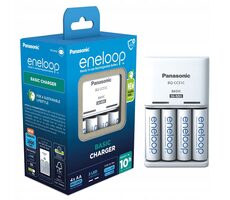Panasonic BQ-CC51 Eneloop Basic nabíječka + 4x AA 2000 mAh / Ni-MH / 4ks