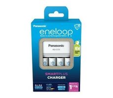 Panasonic K-KJ55MCD40E Eneloop Smart nabíječka + Eneloop 2000mAh 4 ks / pro Baterie 4x AA & 4x AAA