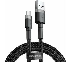 Baseus CATKLF-AG1 Kabel USB-A (M) - USB-C (M) 0.5 m černá