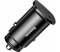 Baseus CCALL-AS01 Nabiječka do auta 5A / USB-A QC 4.0 / USB-C PD 3.0 / 30W