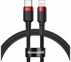 Baseus CATLKLF-91 Kabel USB-C (M) - Lightning (M) 1 m černá