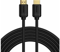 Baseus CAKGQ-D01 Kabel HDMI 2.0 (M) - HDMI 2.0 (M) 5 m černá / 4K / 30 Hz / HDR