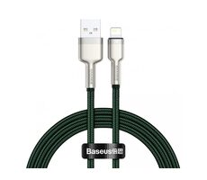 Baseus CALJK-A06 Kabel USB-A (M) - Lightning (M) 1 m zelená