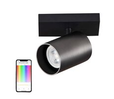 Yeelight Smart Spotlight černá / stropní svítidlo / LED / 16 milionů odstínů / 6500 K / 350 lm / Wi-Fi 