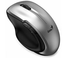 Genius Ergo 8200S Bezdrátová optická myš s připojením USB-C stříbrná / 1200 dpi / bezdrátová / USB Type-C